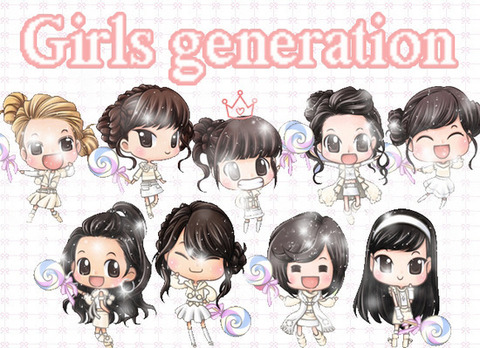 소녀시대 바탕화면~ BlueRain