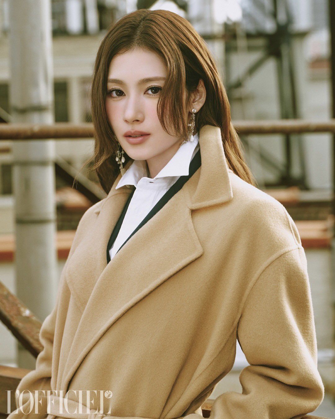 랄프 로렌 화보 찍은 사나