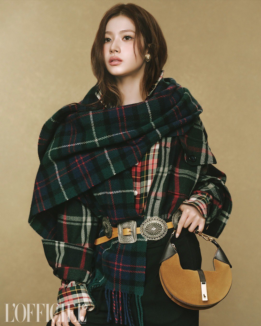 랄프 로렌 화보 찍은 사나