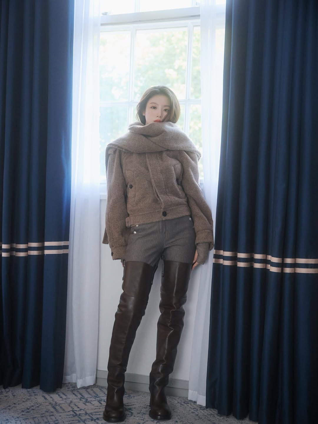 아이들 슈화 인스타 업데이트 (버버리 패션위크)