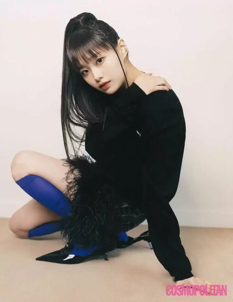 코스모폴리탄 4월호 츄 (+인터뷰 링크)