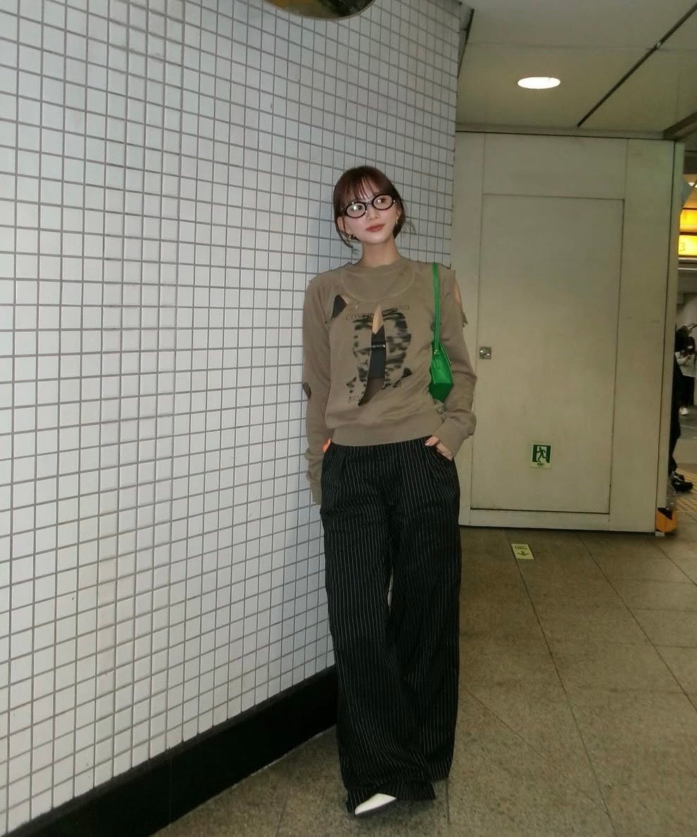 일본 모델 momoe 일상복 코디