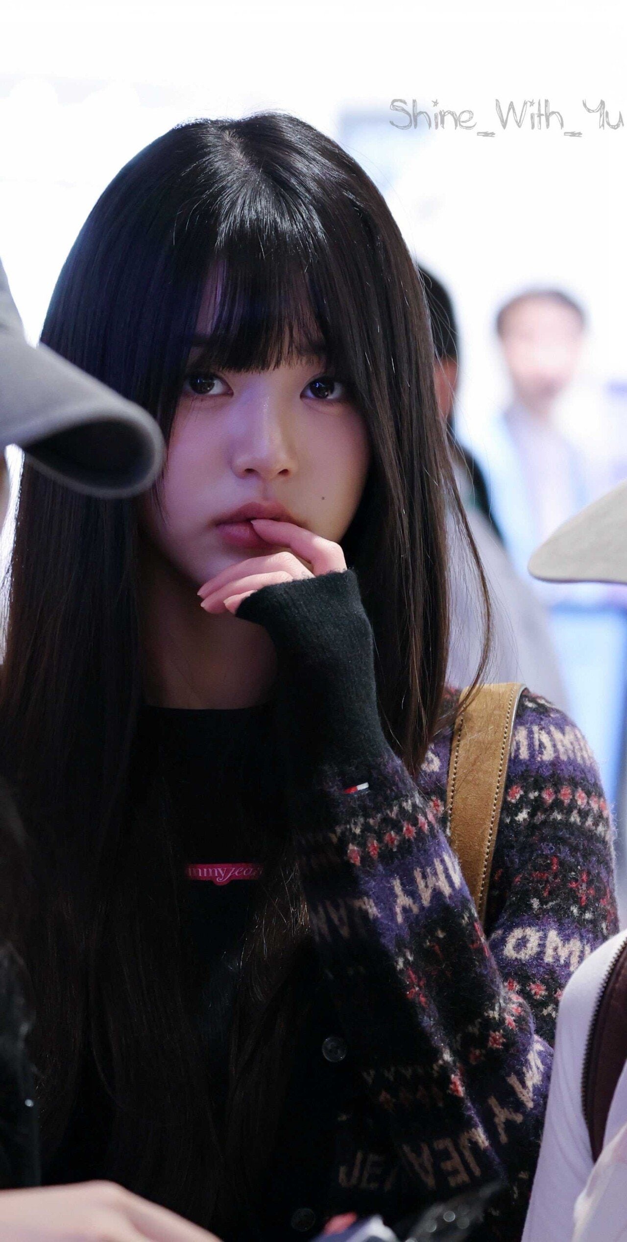 오늘 간사이 공항에서 사진 찍힌 장원영