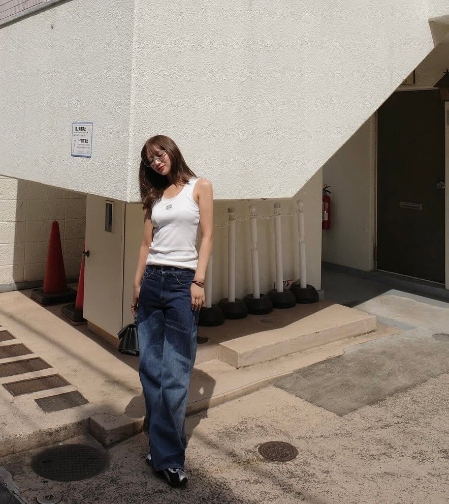 일본 모델 momoe 일상복 코디