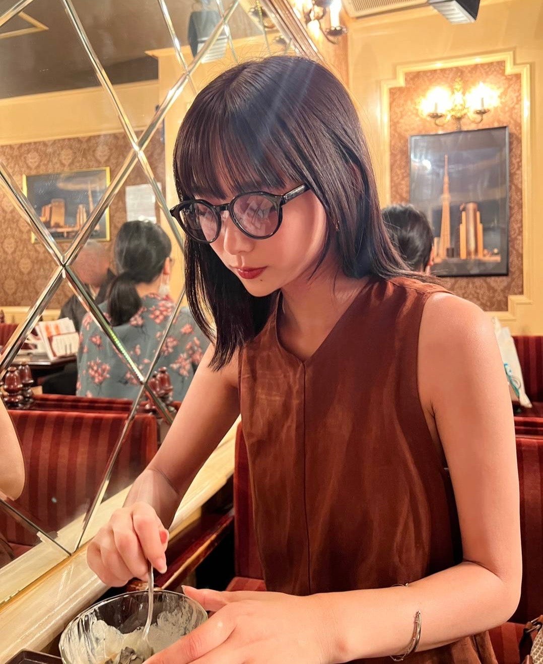 일본 모델 momoe 일상복 코디