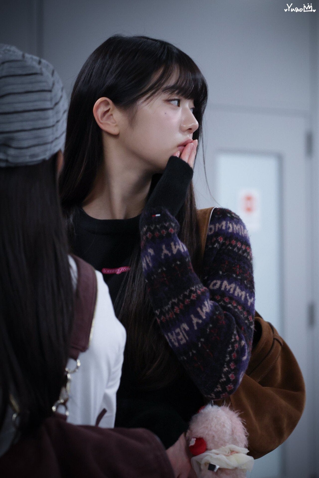 오늘 간사이 공항에서 사진 찍힌 장원영