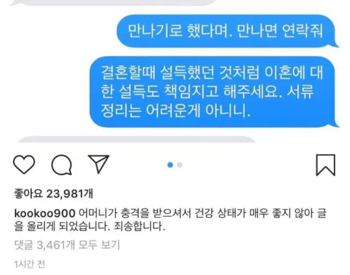 구혜선 인스타 내용 추가됨