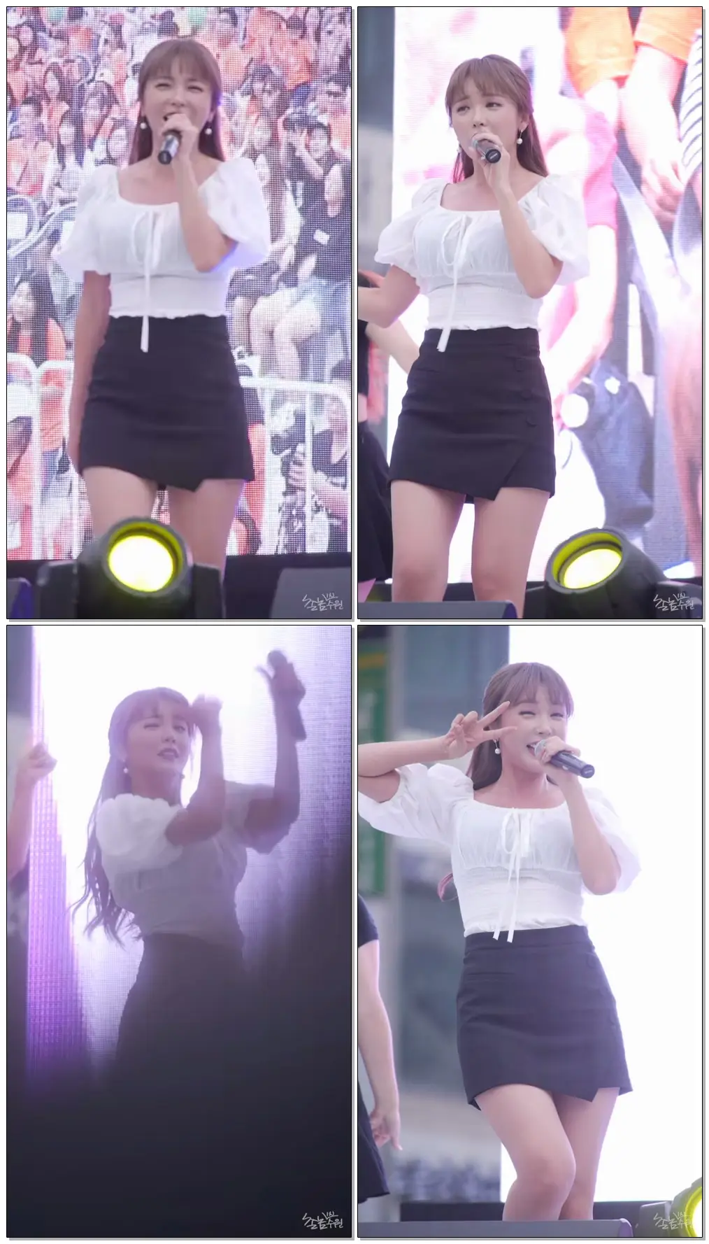 180902 홍진영 - DOC와 춤을 직캠 by 수원촌놈 [안산 생명사랑 걷기축제]