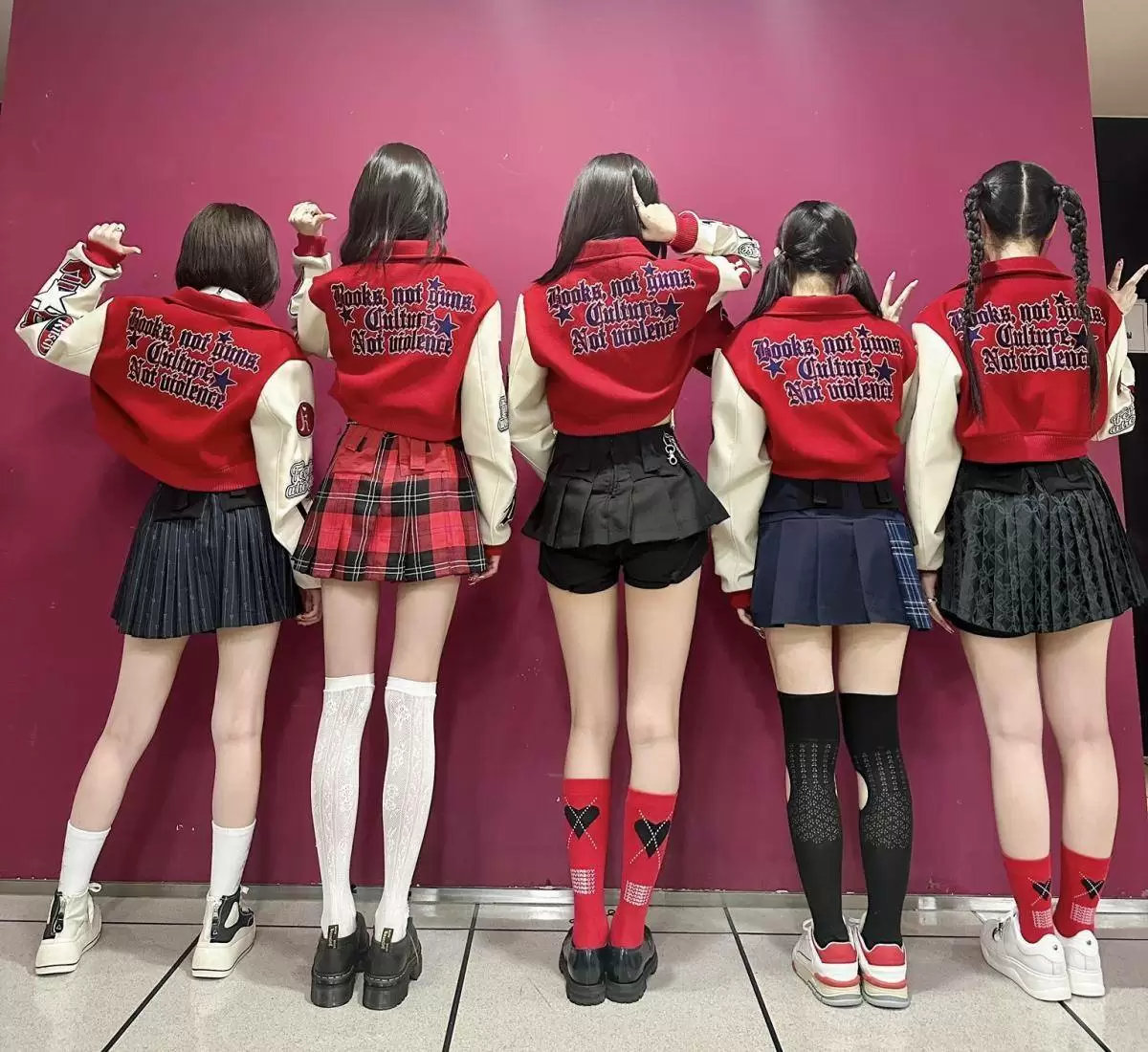 아이브 단체 뒷태