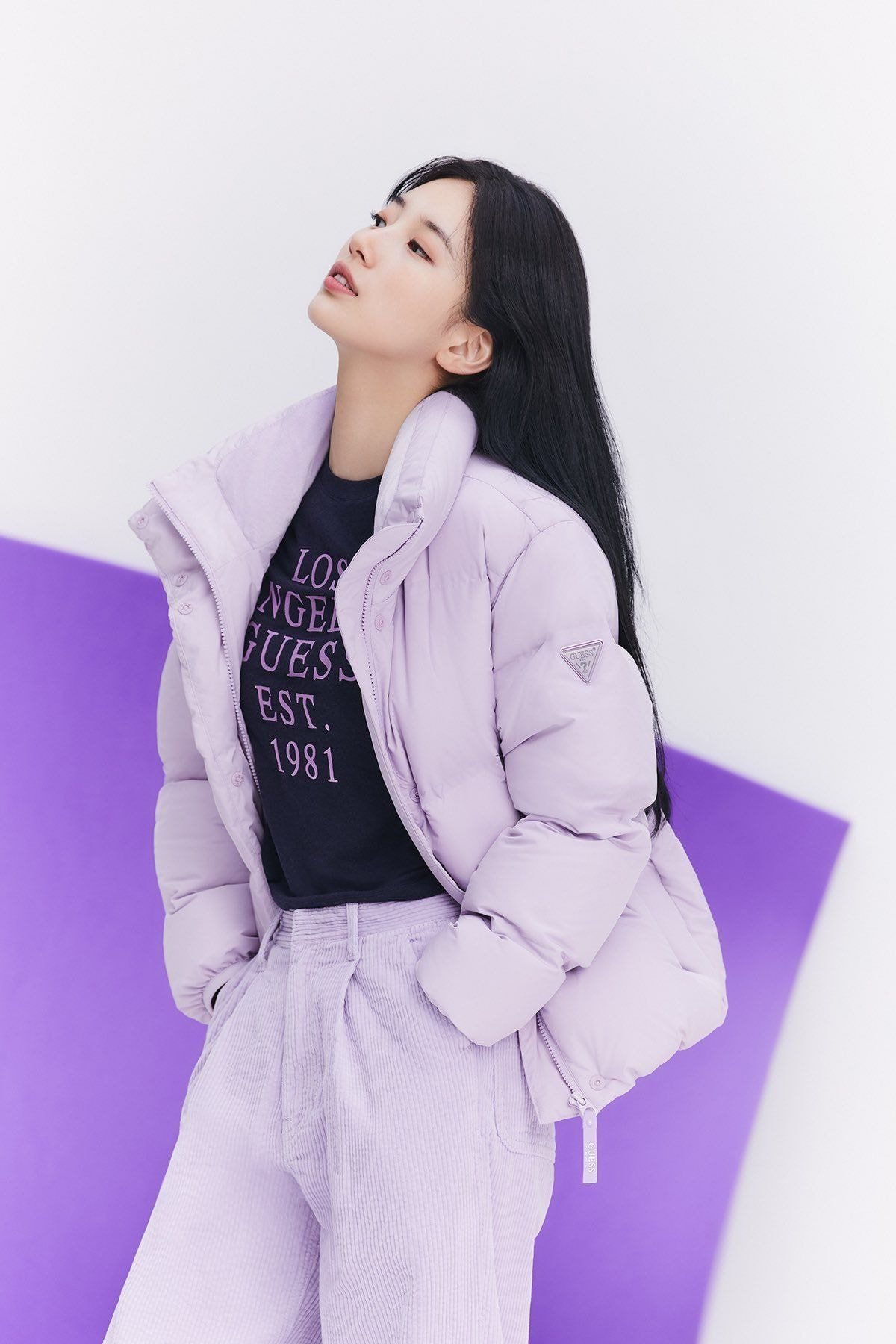 수지 게스 화보 움짤 영상