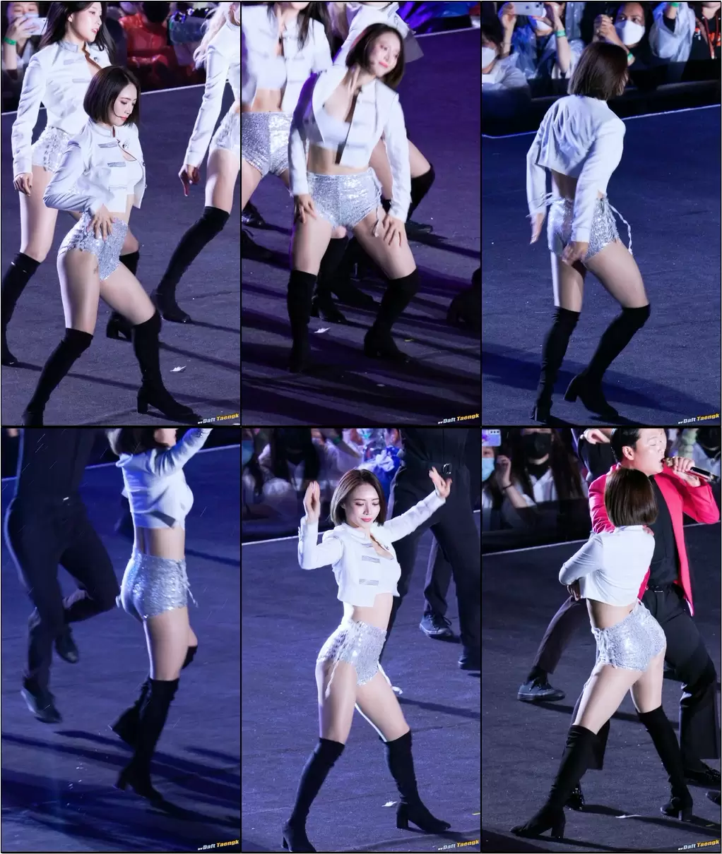 221002 싸이 백댄서 최혜진 'GENTLEMAN 젠틀맨' 직캠 @영동대로 K-POP 콘서트