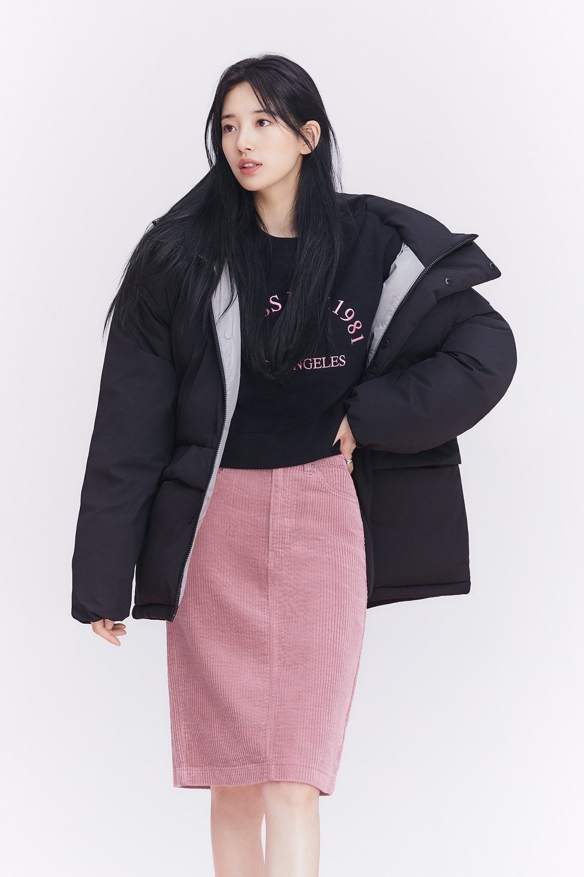 수지 게스 화보 움짤 영상