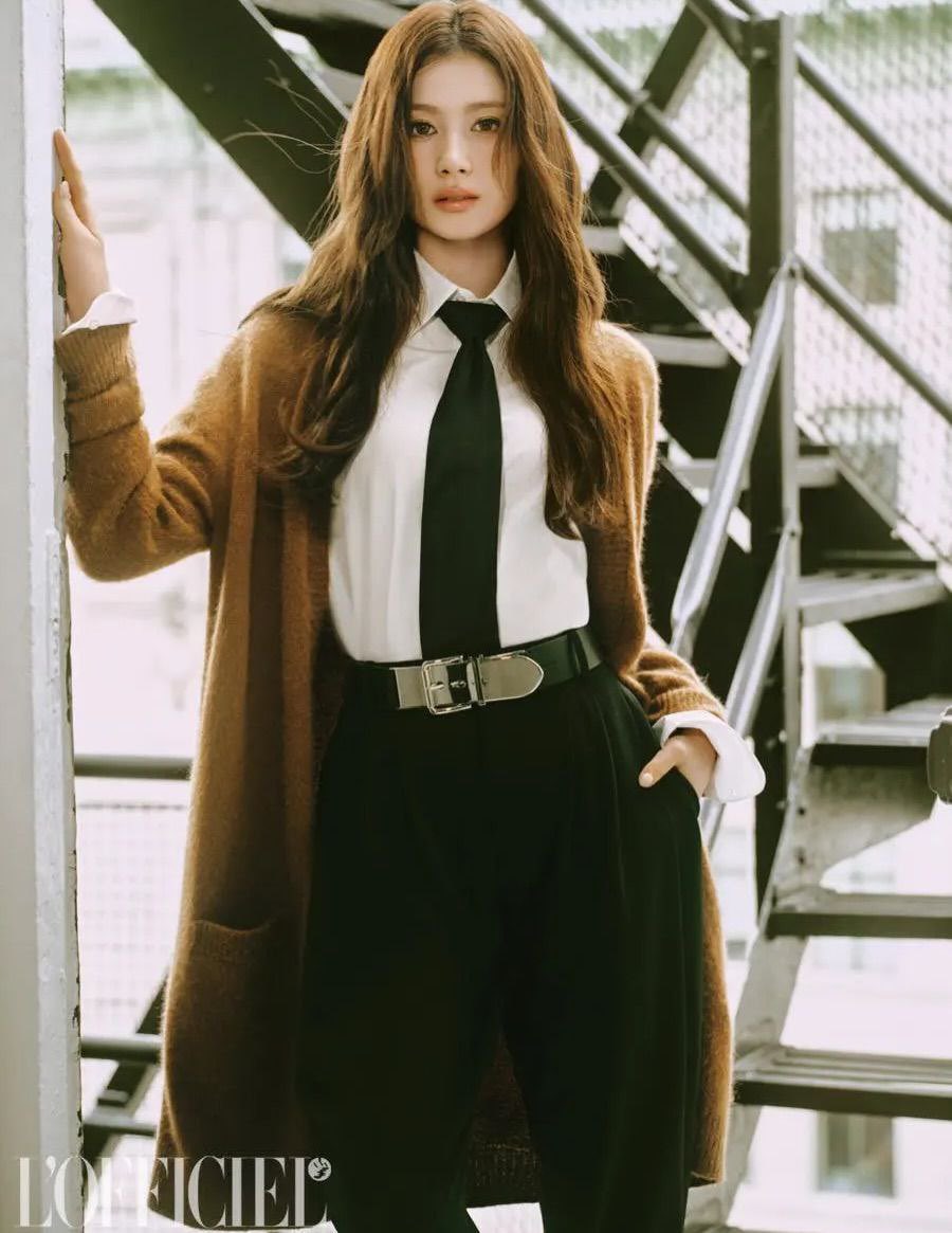 랄프 로렌 화보 찍은 사나