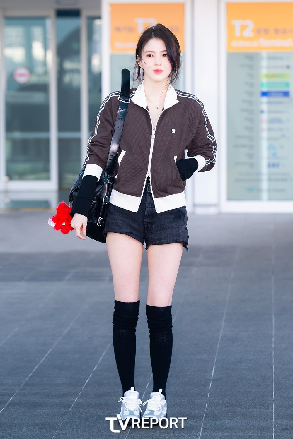 출국하는 한소희