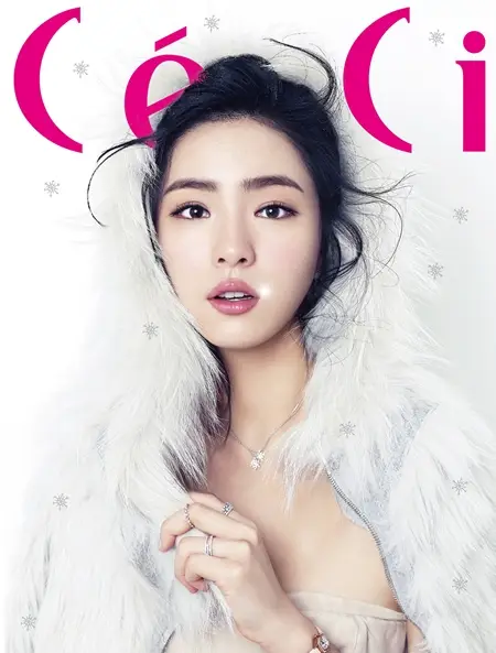 신세경, 쎄씨 12월호 표지 궁녀복 벗고..눈의 여왕으로 변신