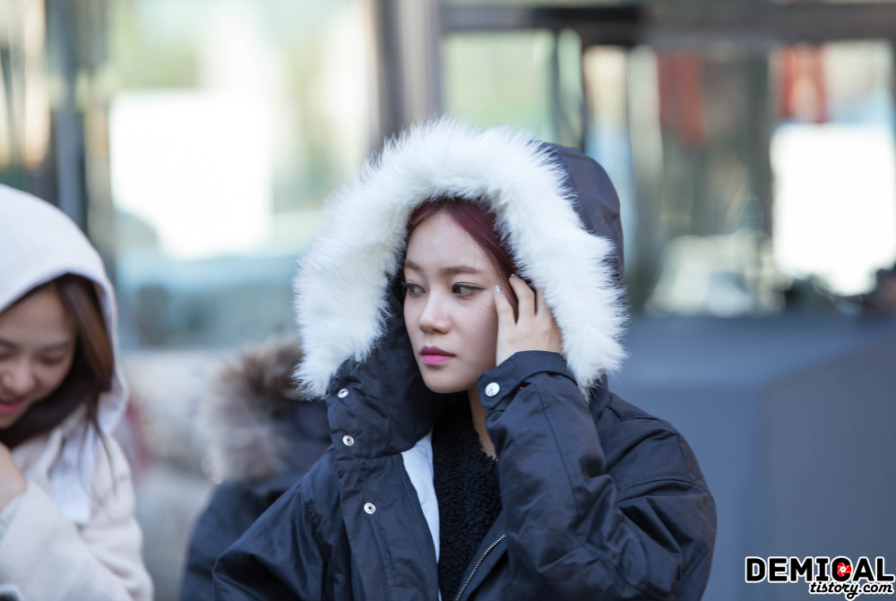 141225 가요대축제 리허설 AOA 출근 직찍 by 경호
