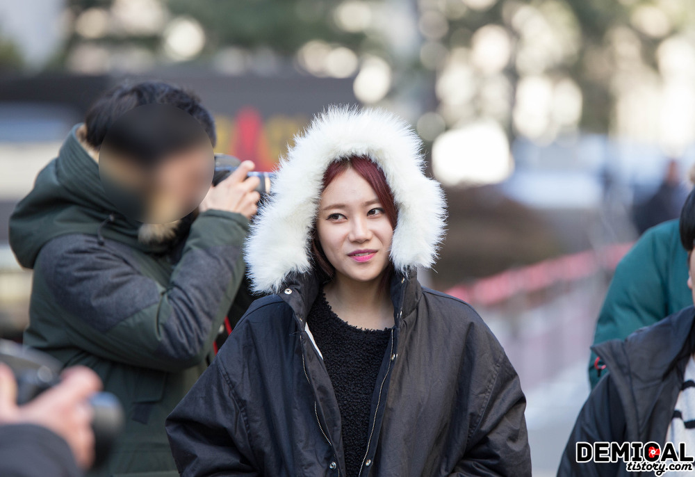 141225 가요대축제 리허설 AOA 출근 직찍 by 경호