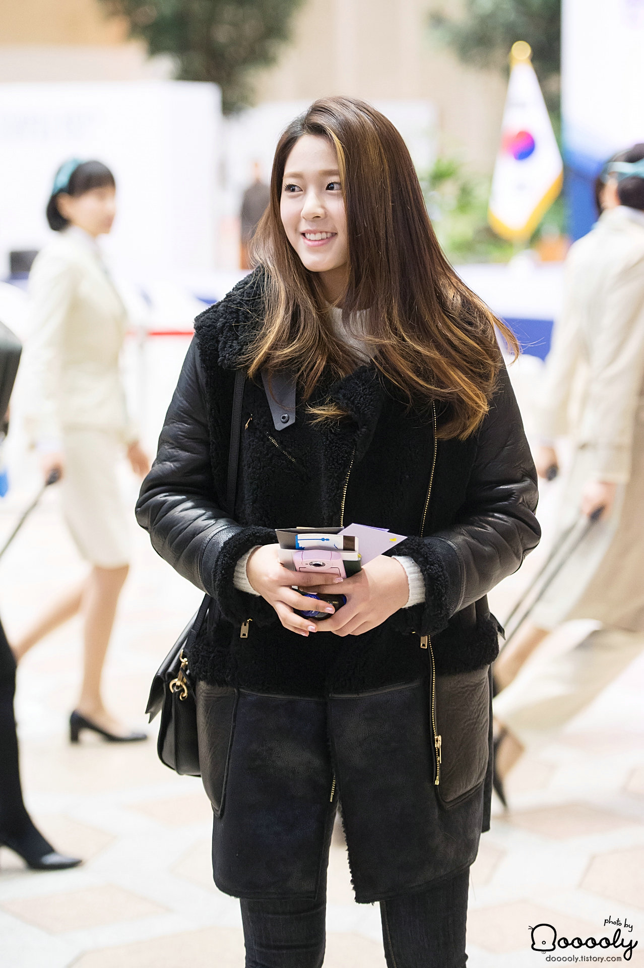 141219 AOA 김포공항 출국 직찍 by dooooly