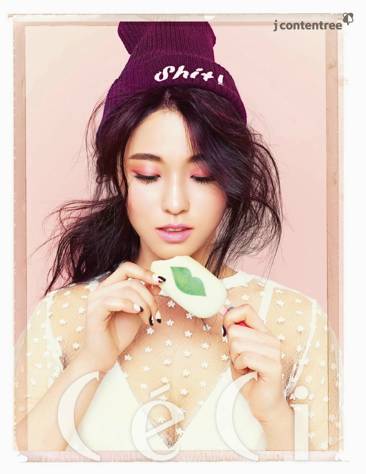 AOA 설현 쎄씨 예전 화보(8월호)