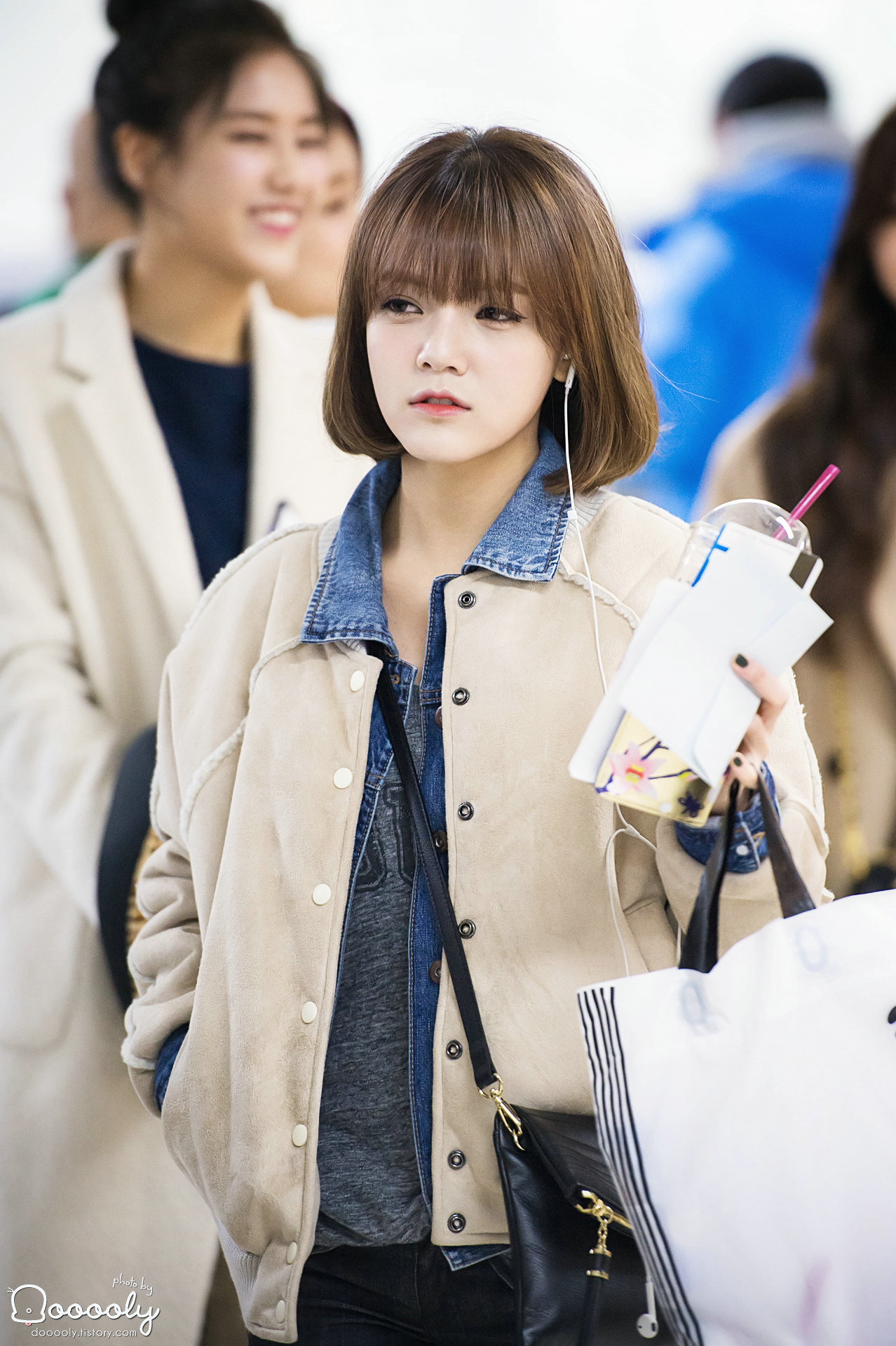 141219 AOA 김포공항 출국 직찍 by dooooly
