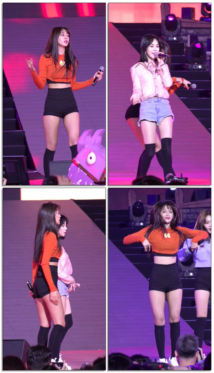 181215 AOA ( 설현 SeolHyun ) - 사뿐사뿐 Like a cat #포트나이트