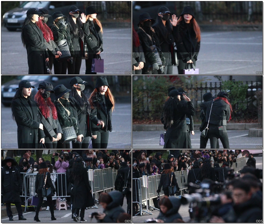 191129 AOA(에이오에이) - KBS 뮤직뱅크 출근길 Fancam