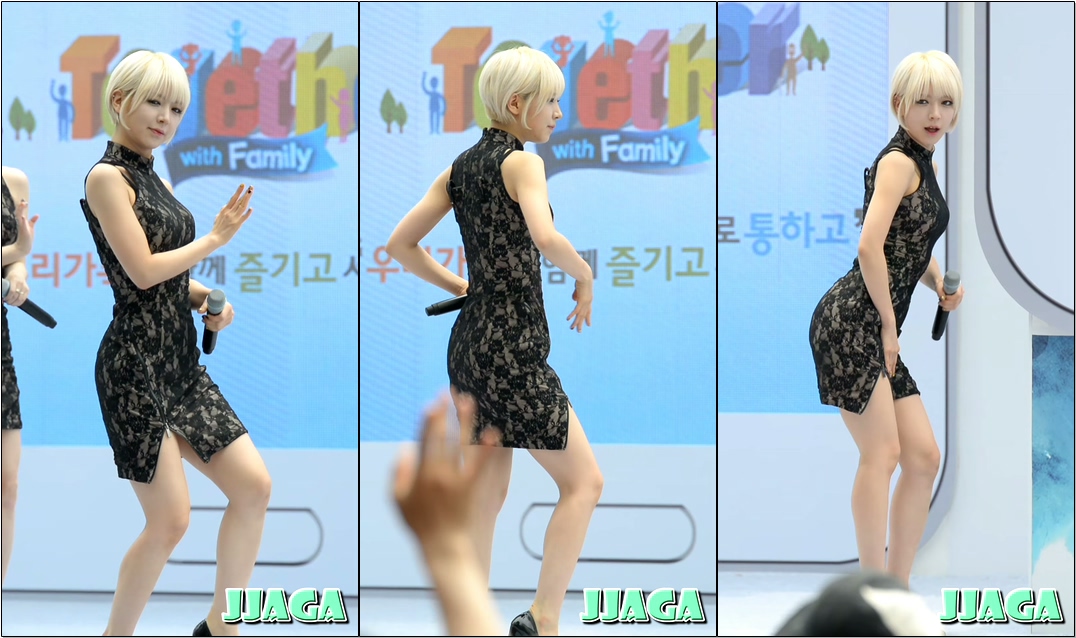 140607 용산 짧은치마 #AOA #초아 #직캠