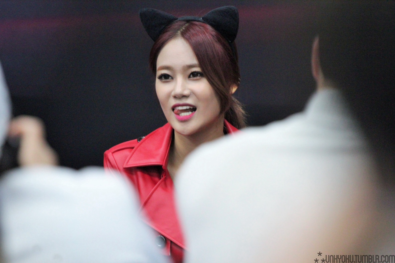 141123 AOA 압구정 팬싸인회 직찍