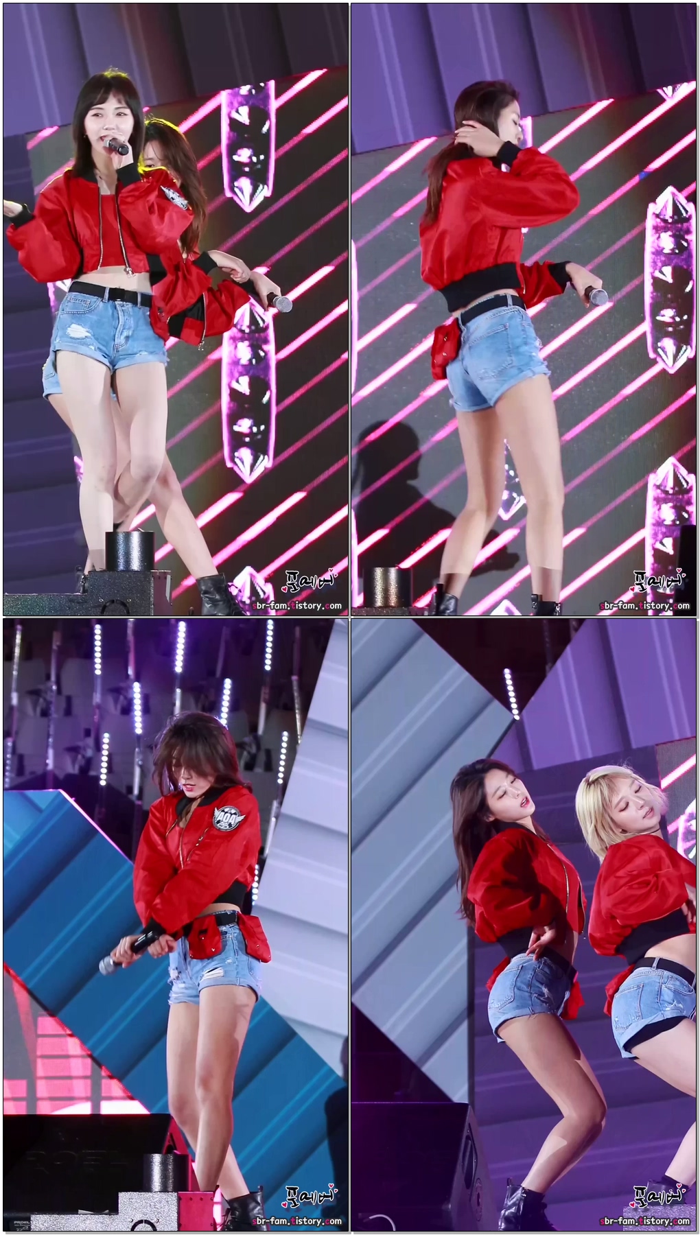 161013 에이오에이(AOA) 설현-사뿐 사뿐 [전국체육대회 폐막식] 직캠 by 포에버