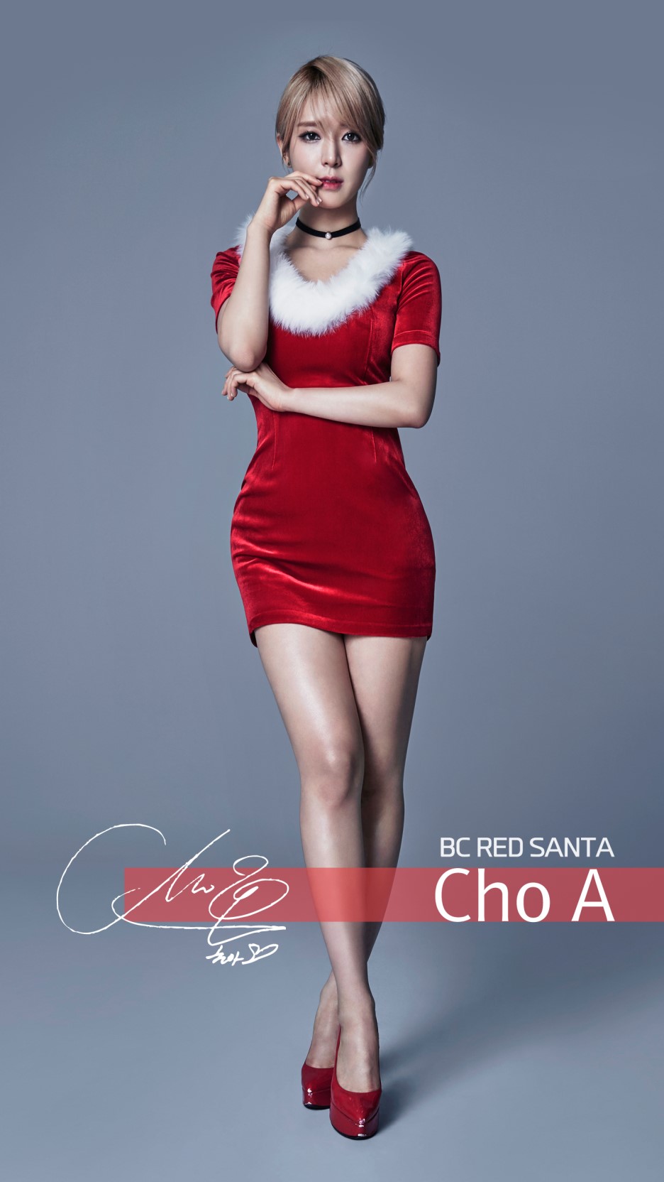 AOA BC카드 RED 산타 페스티벌 홍보이미지