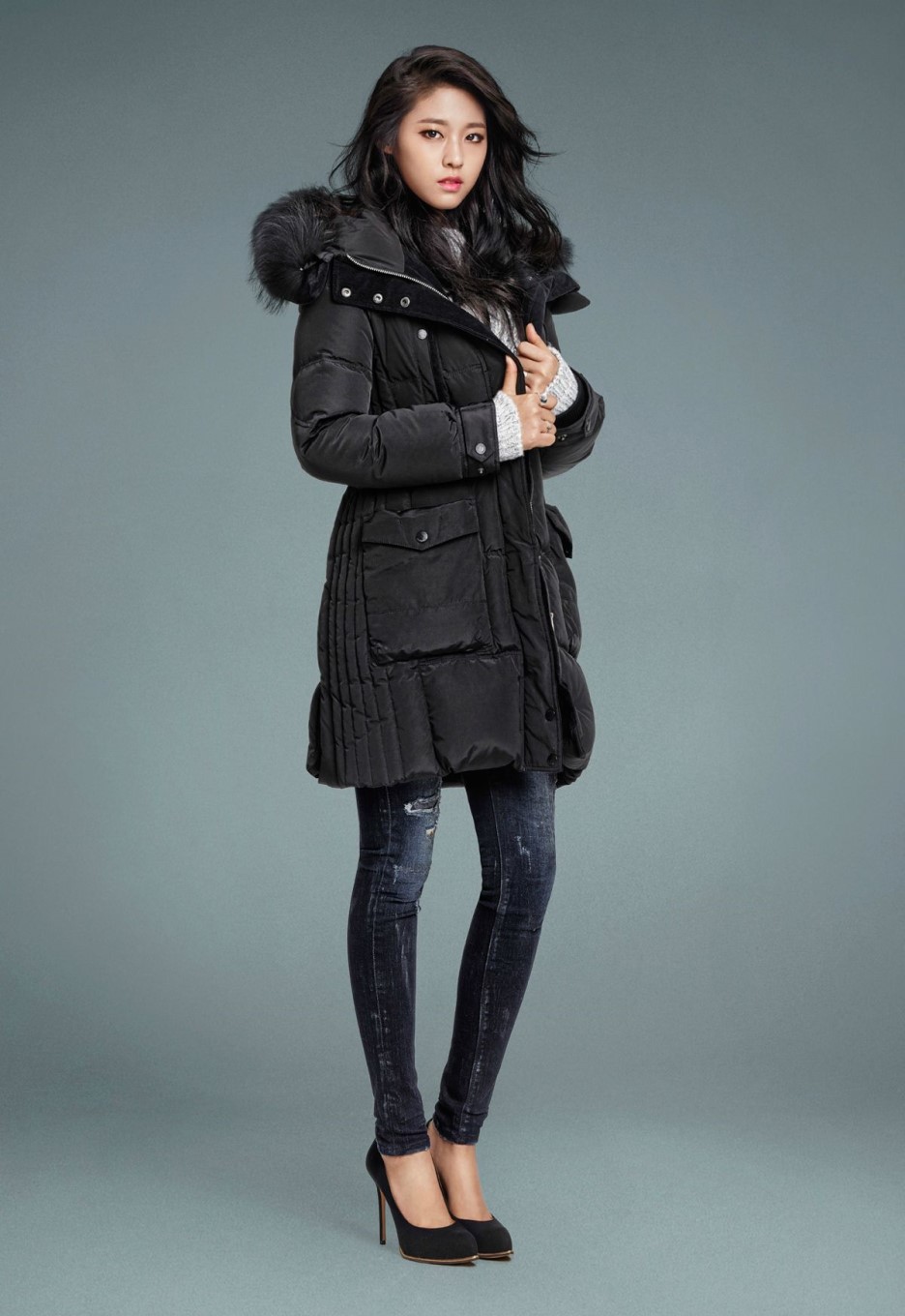 AOA 설현 버커루 2015 겨울화보