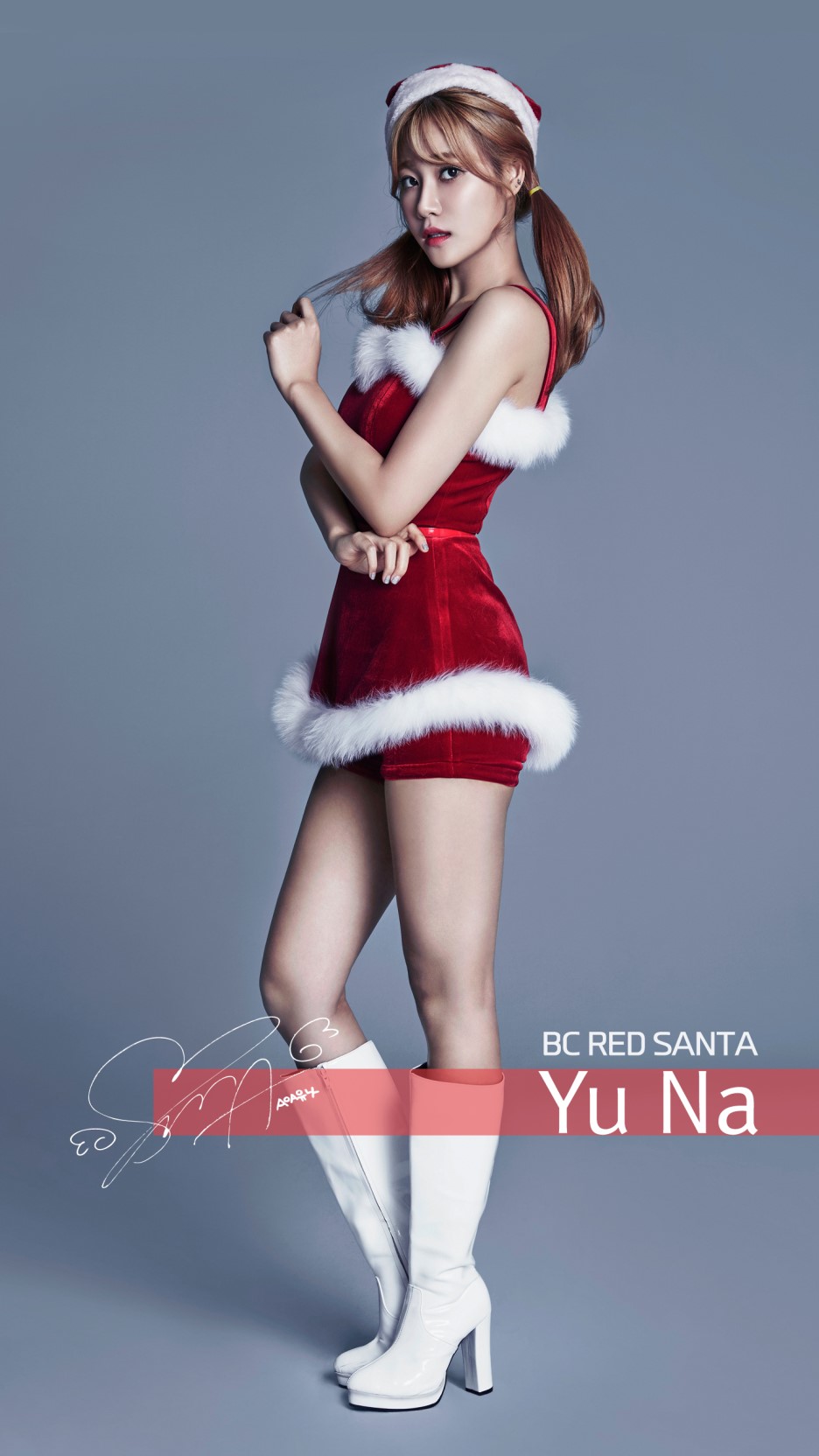 AOA BC카드 RED 산타 페스티벌 홍보이미지