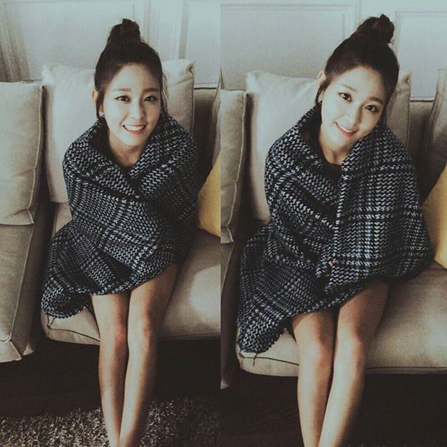 설현(AOA) 151207 인스타그램 - 아이추워