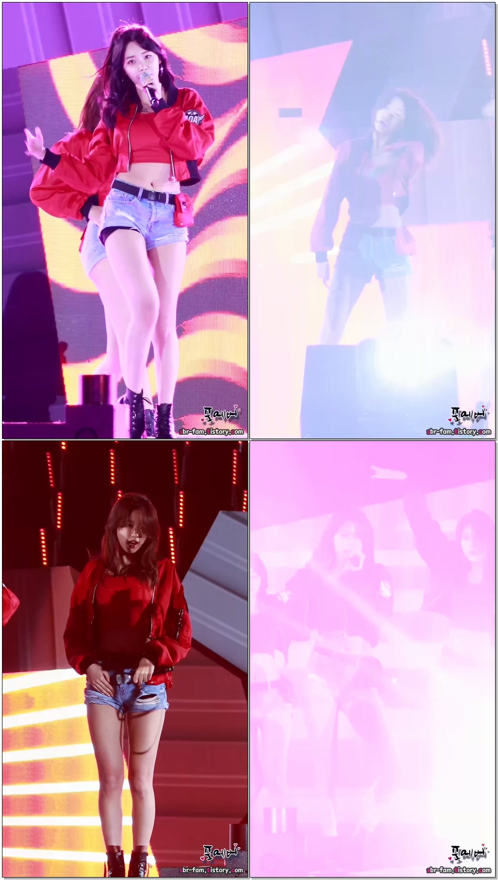 161013 에이오에이(AOA) 설현-Good Luck [전국체육대회 폐막식] 직캠 by 포에버
