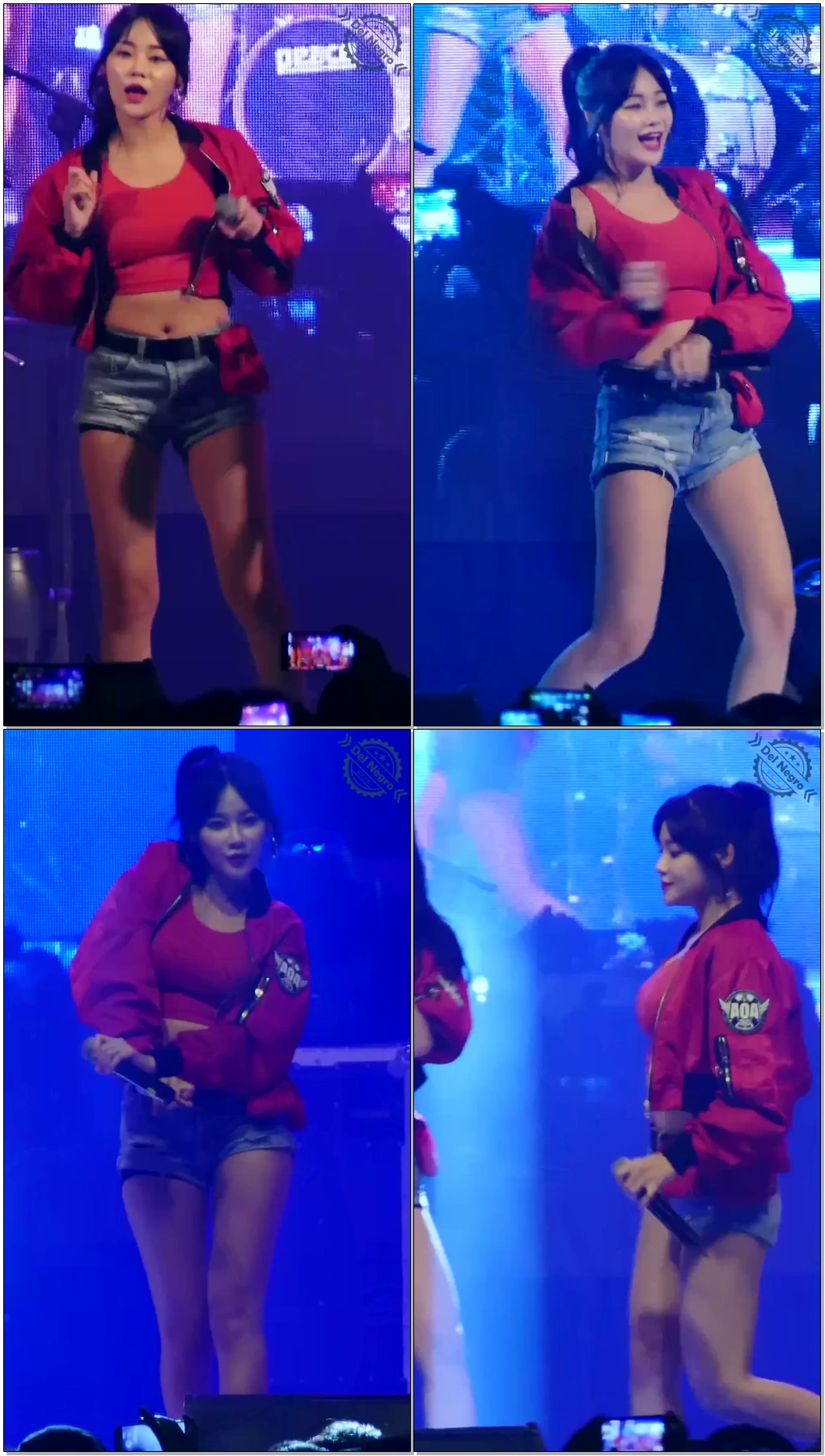 160921 한국항공대학교 축제 AOA 사뿐사뿐 유나 직캠 By 델네그로