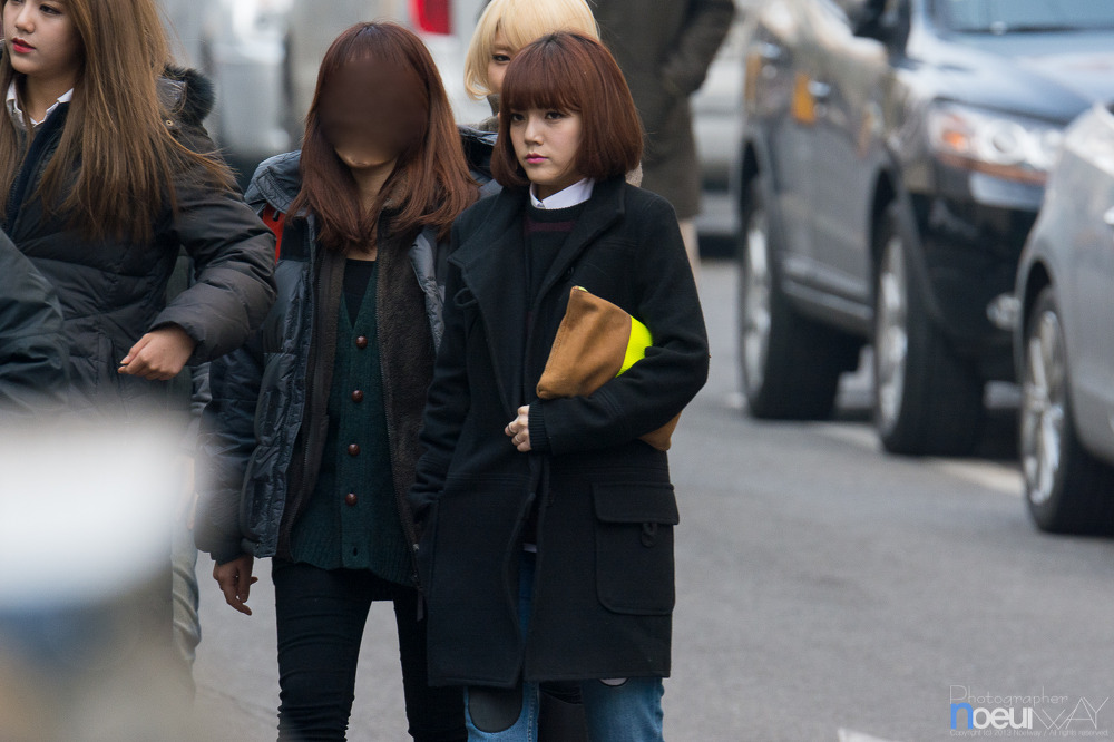 131220 뮤직뱅크 출근길 AOA 직찍 by 노을웨이