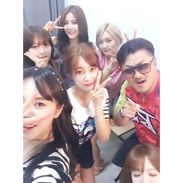 유나(AOA) 150623 인스타그램 - 오늘 주간아이돌 쇼챔피언 본.방.사수하기