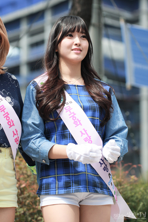 AOA 찬미 직찍 - 140404 무궁화묘목 배부행사