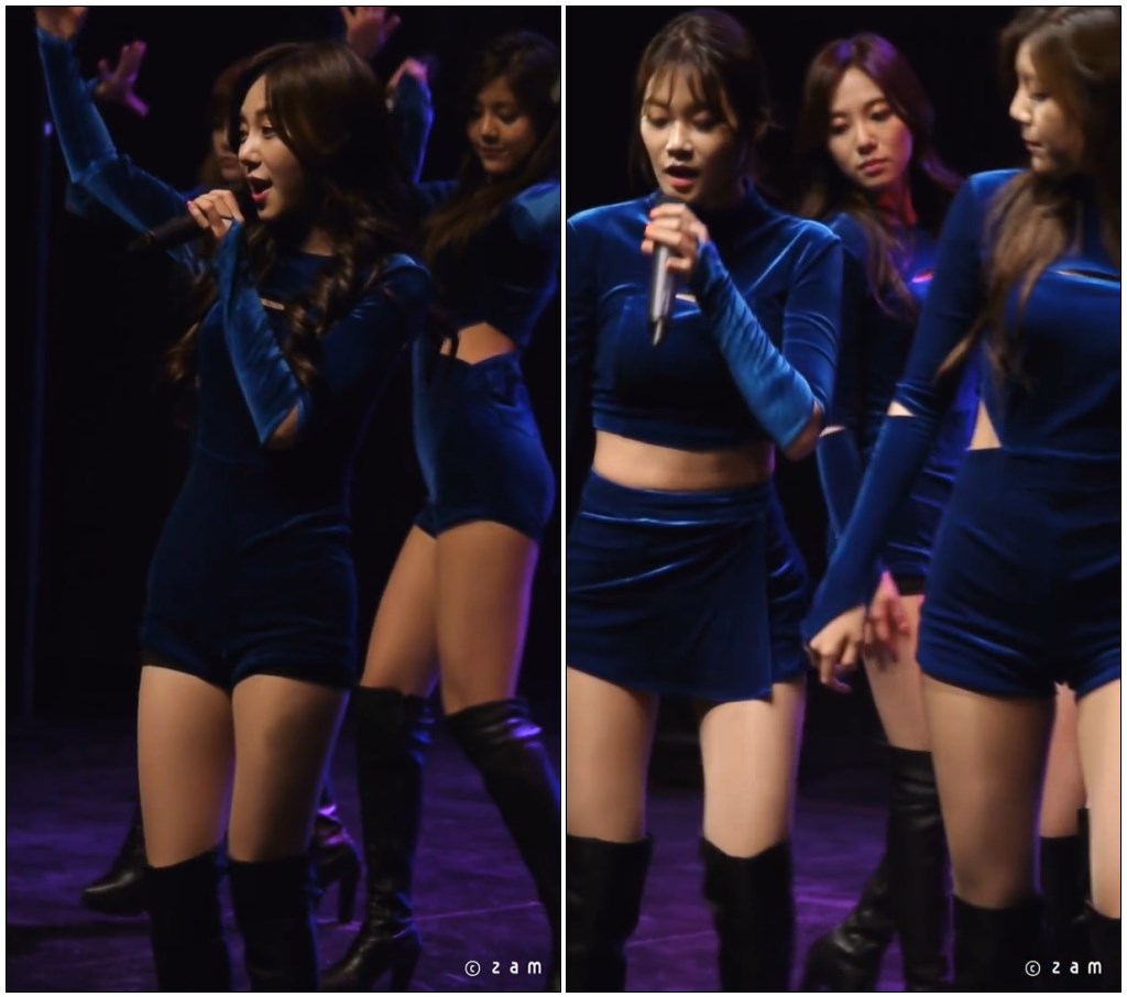 150418 AOA 혜정,민아  (홍제문화예술축제 서울문화예술대학교) 직캠 fancam by zam