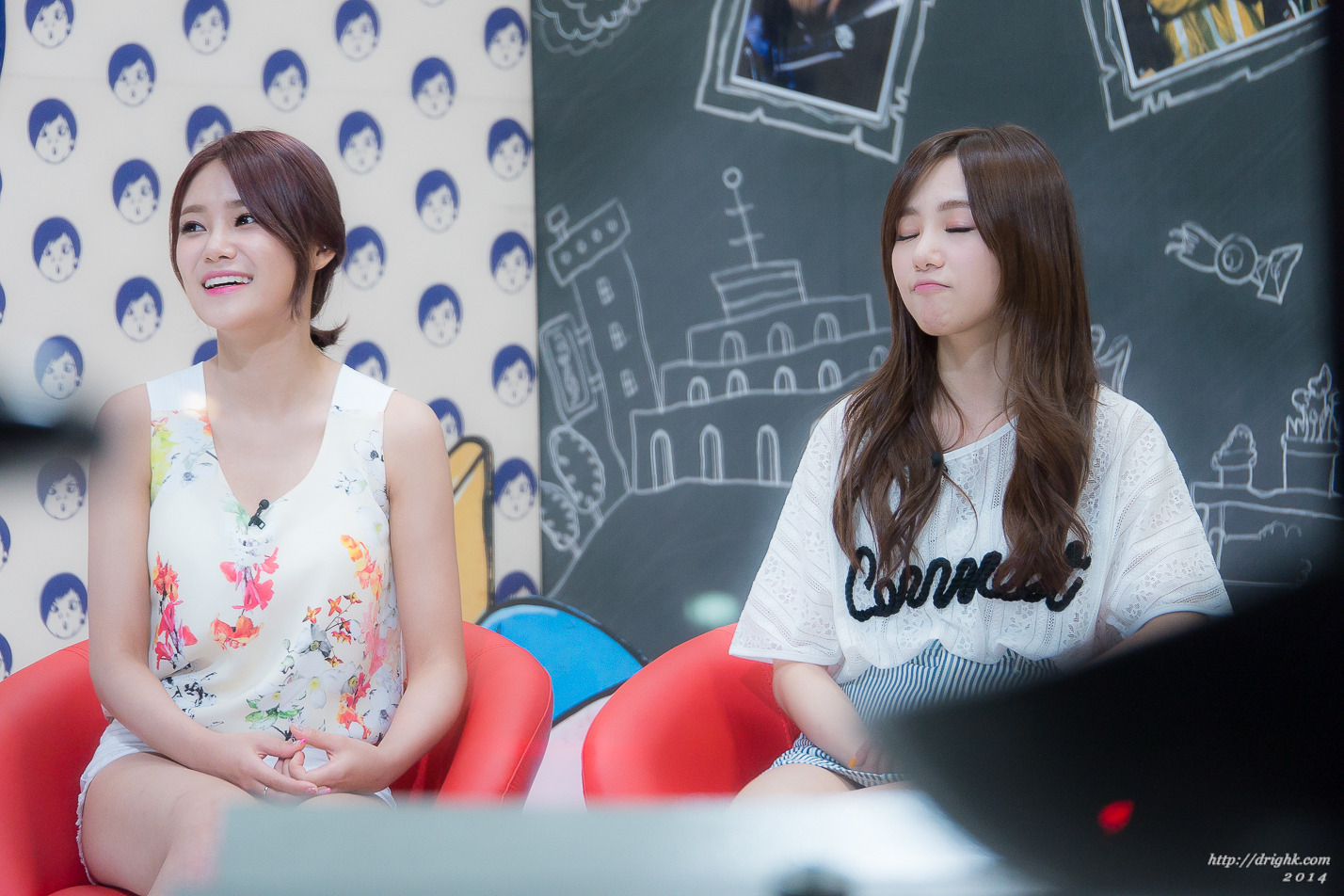 유나,민아(AOA) 직찍 - 140710 문희준의순결한15+ 녹화