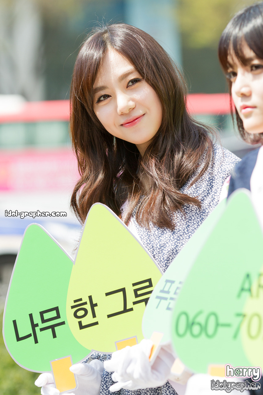 AOA  직찍 - 140404 무궁화 묘목 나눠주기 행사 by Harry