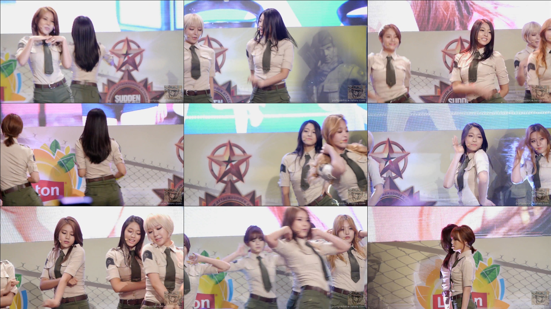 AOA 직캠 - 140830 립톤 서든어택 결승전 by ace