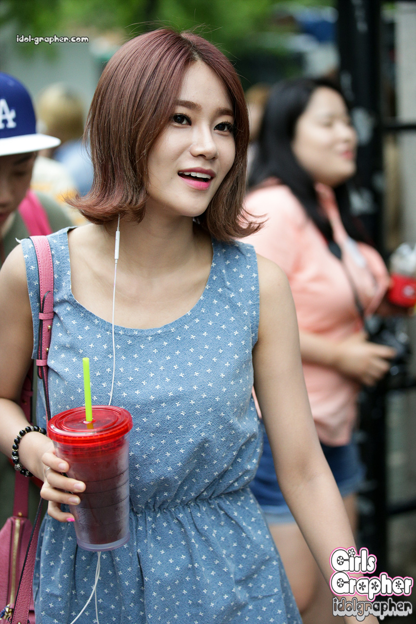 AOA 직찍 - 140718 뮤직뱅크 출근길 by Girls Grapher