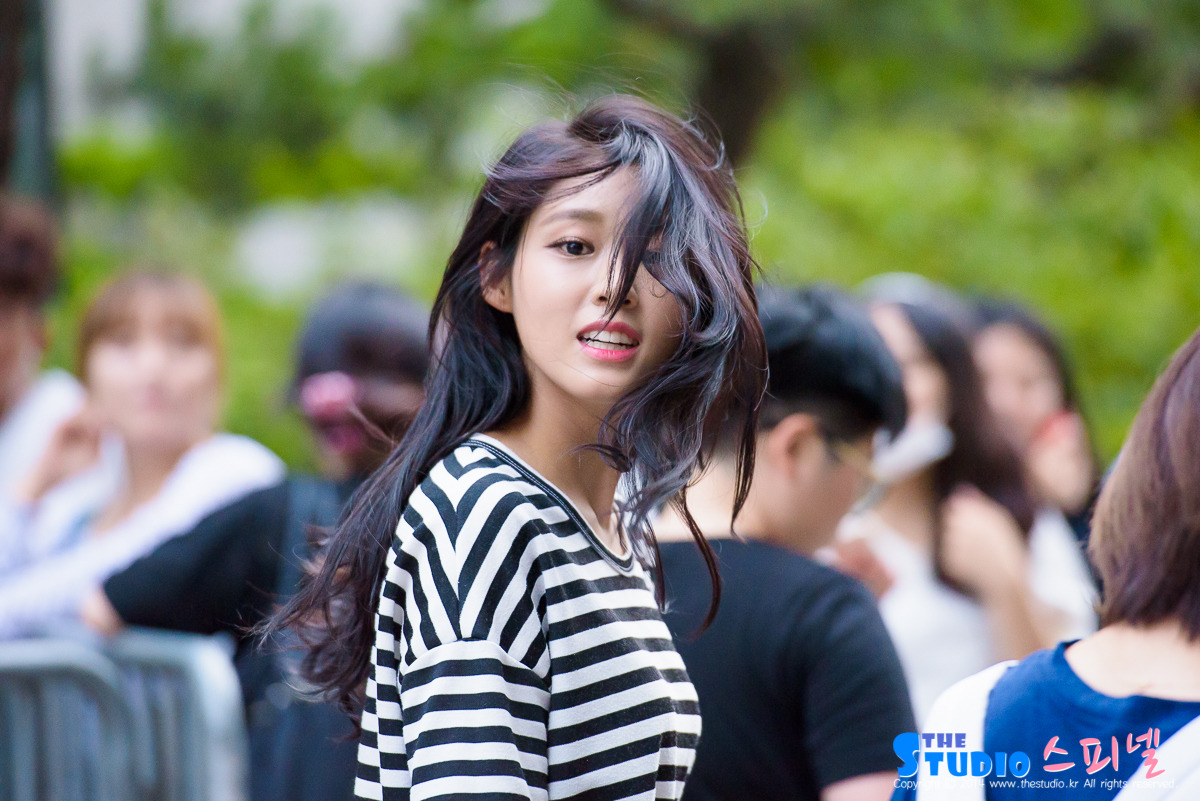 150626 뮤직뱅크 퇴근길 AOA 설현 직찍 by 스피넬