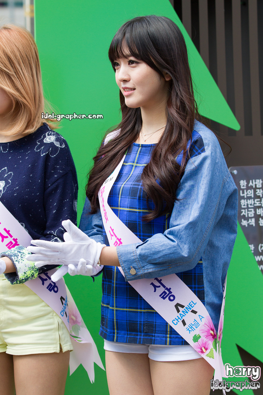 AOA  직찍 - 140404 무궁화 묘목 나눠주기 행사 by Harry