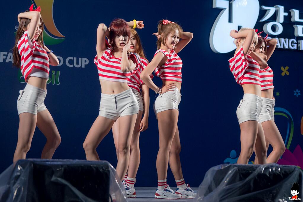 140623 AOA 월드컵 응원전 직찍 모음 by 두두