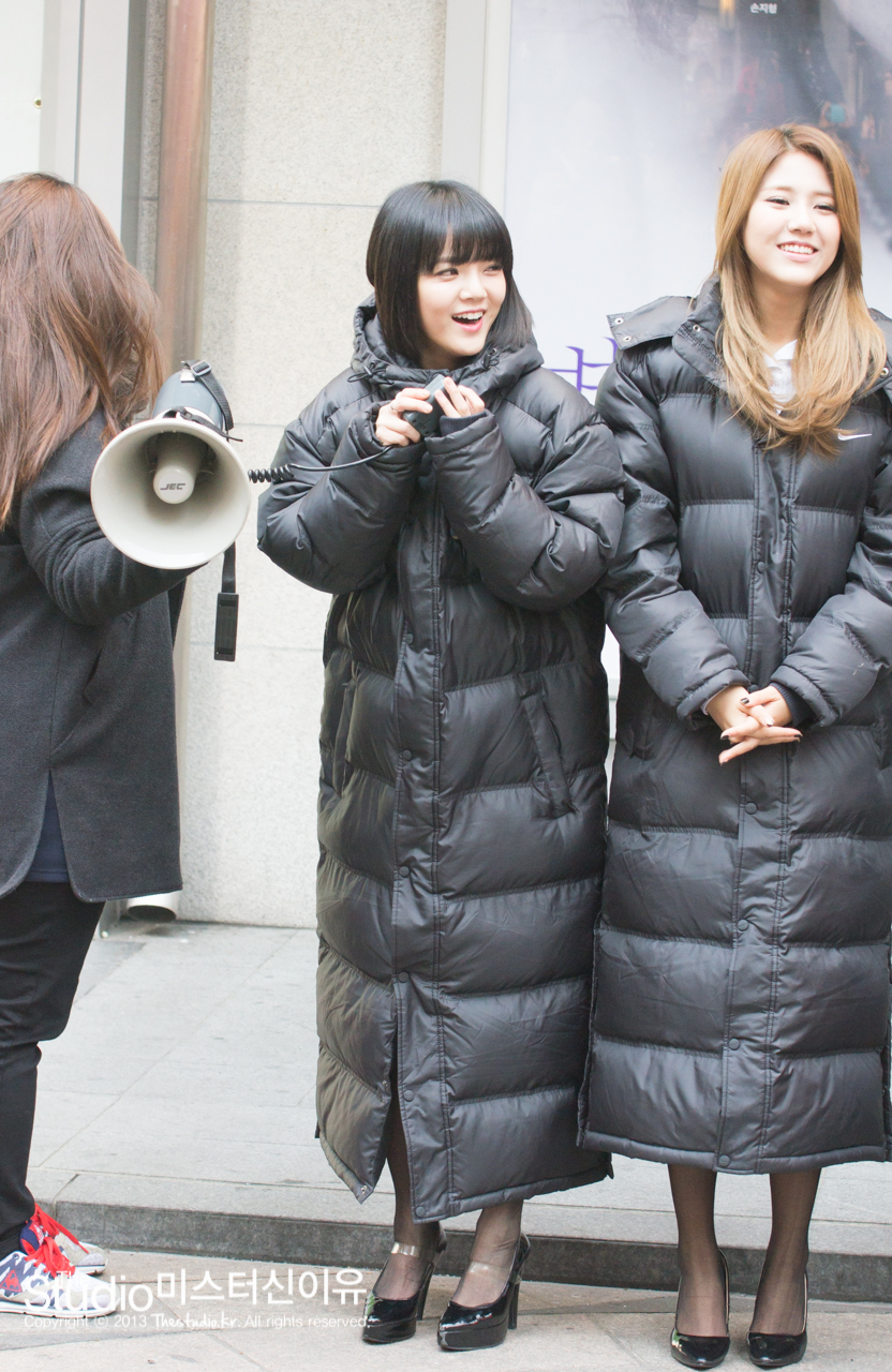 140215 명동 AOA 프리허그 직찍
