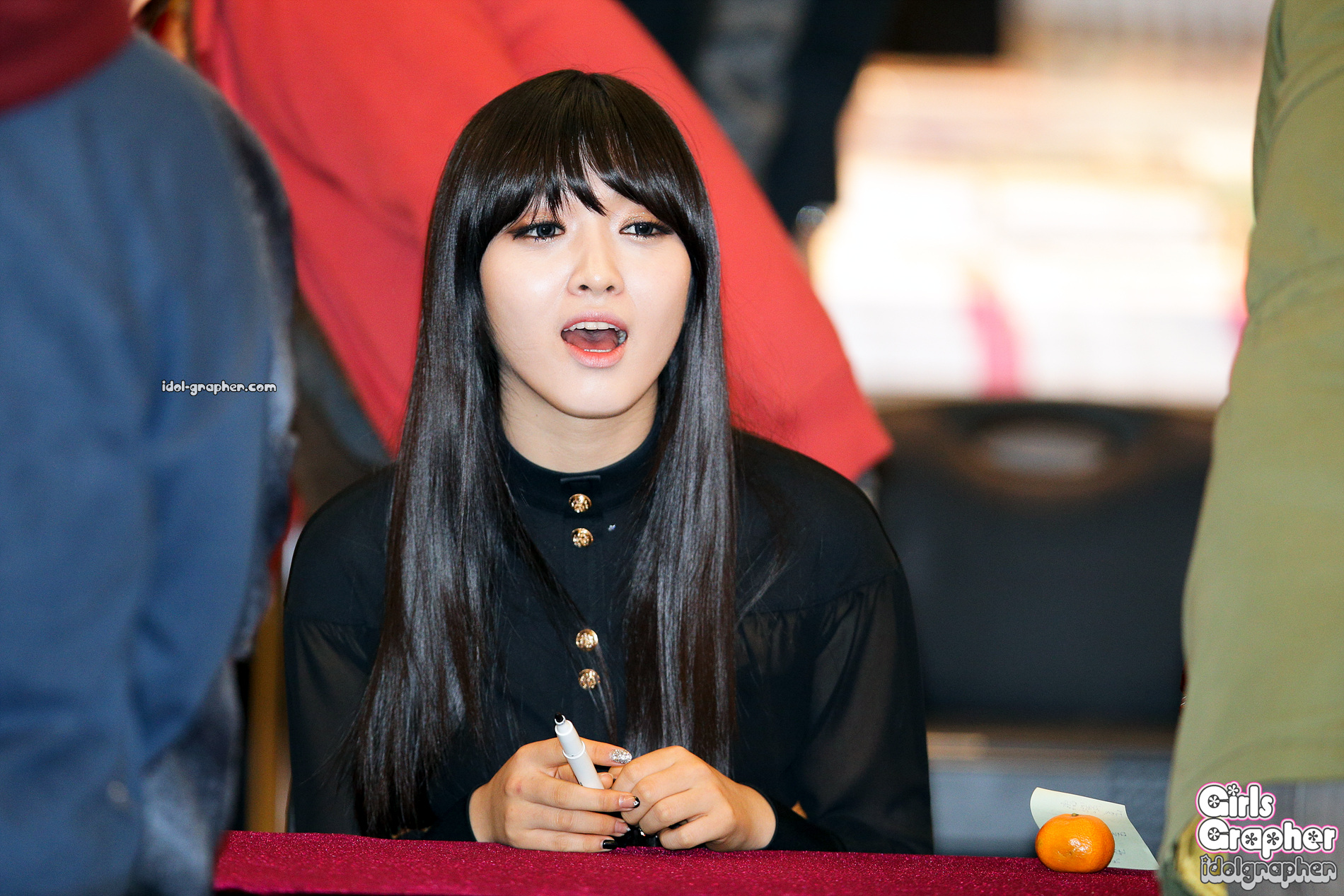 [직찍] 140125 일산 반디앤루니스 AOA 팬싸인회 by Girls Grapher