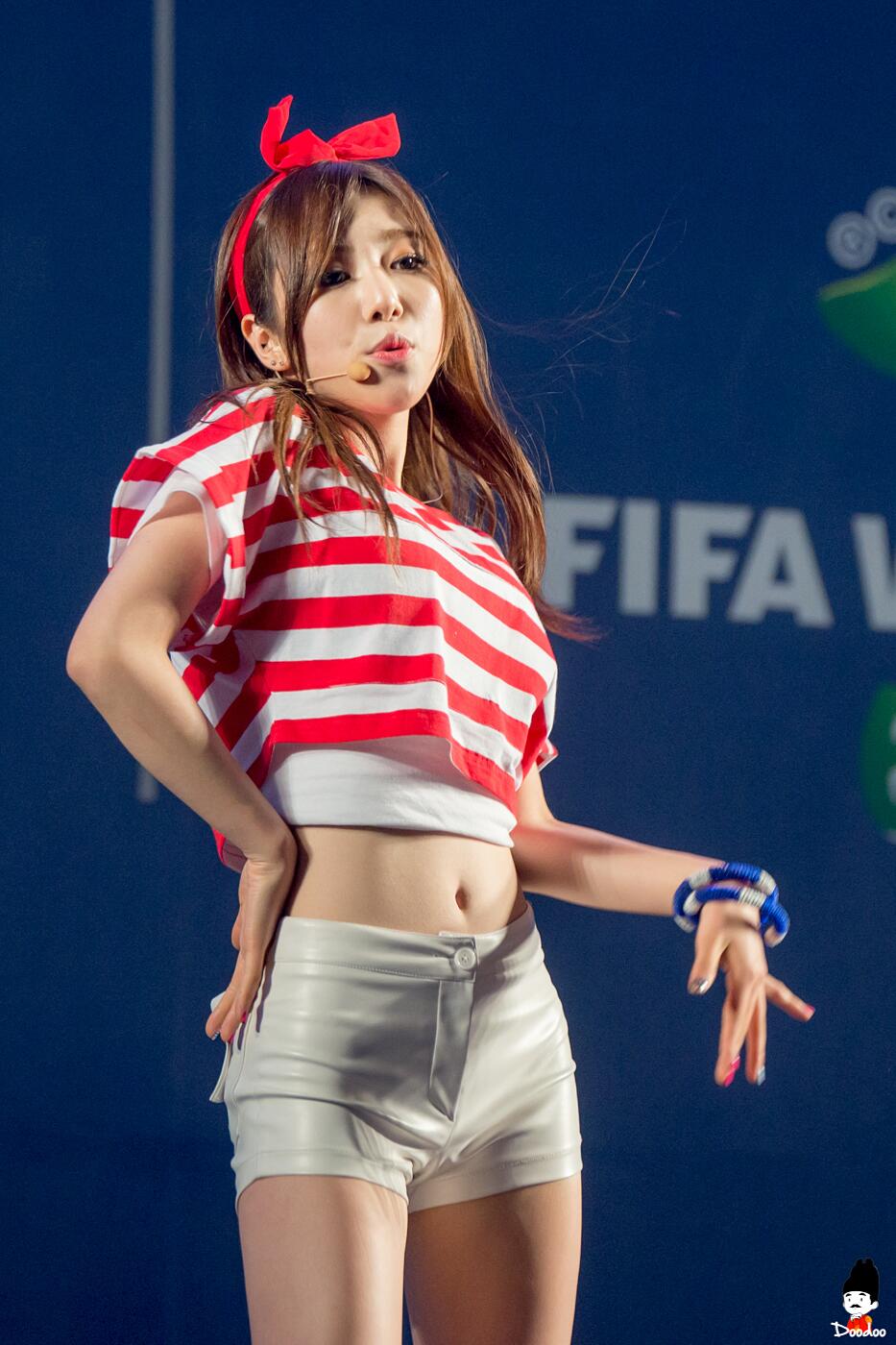 140623 AOA 월드컵 응원전 직찍 모음 by 두두