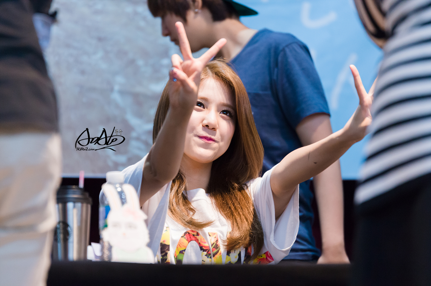 140815 수서 AOA 팬싸인회 직찍 by Qoo